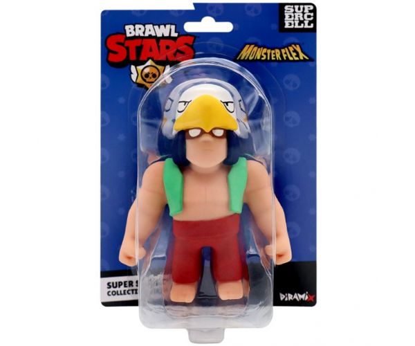 Monster Flex: Figurină extensibilă Brawl Stars, disponibilă în mai multe variante, 1 buc.