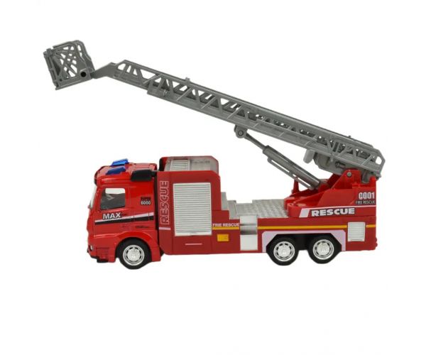 Fire Rescue: mașină de pompieri cu lumină și sunet în diverse versiuni 19cm 1bucată​