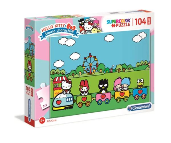 Hello Kitty 104 bucăți maxi puzzle - Clementoni