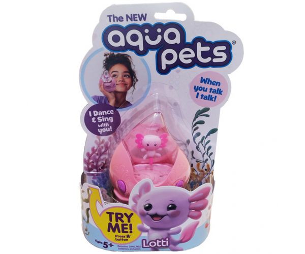 Aquapets - Lotti axolotl interactiv animal de apă