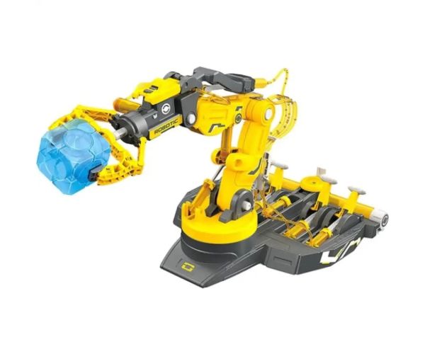 Robot cu braț hidraulic 3 în 1 de 220 de piese
