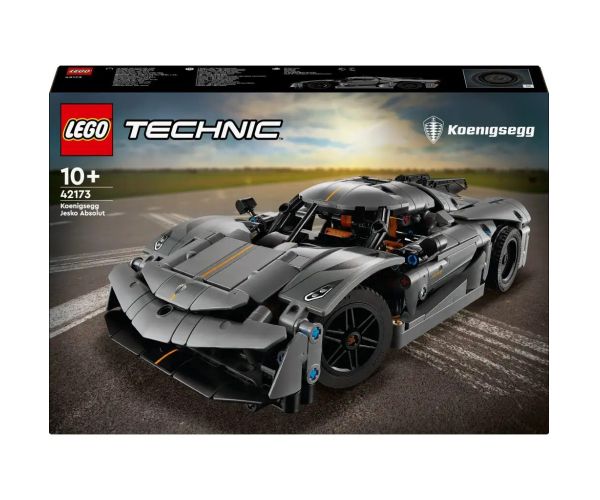 LEGO® Technic: Koenigsegg Jesko Absolut mașină hiper gri (42173)