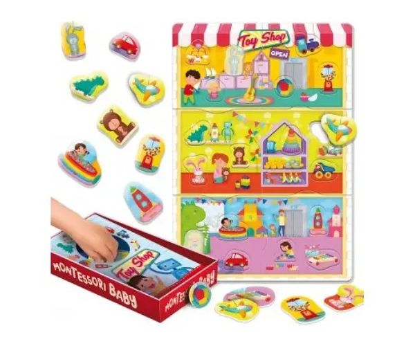 Montessori: Baby Box puzzle de formare a abilităților de potrivire - Jocurile mele