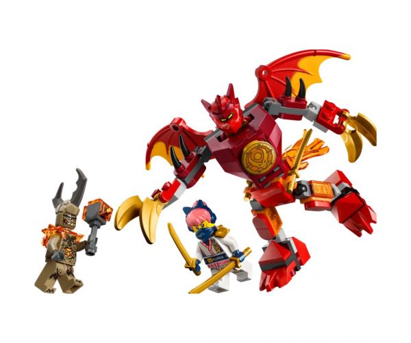 LEGO® Ninjago: Armura de dragon a lui Kai, pachet de luptă (71851)