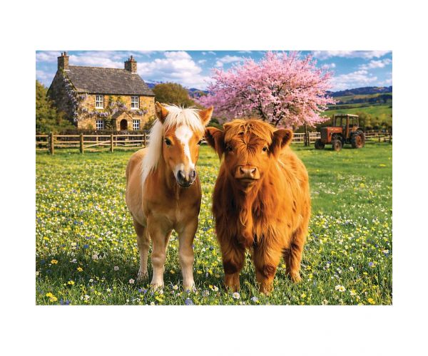 Prietenii de pe fermă puzzle de 500 de piese - Trefl