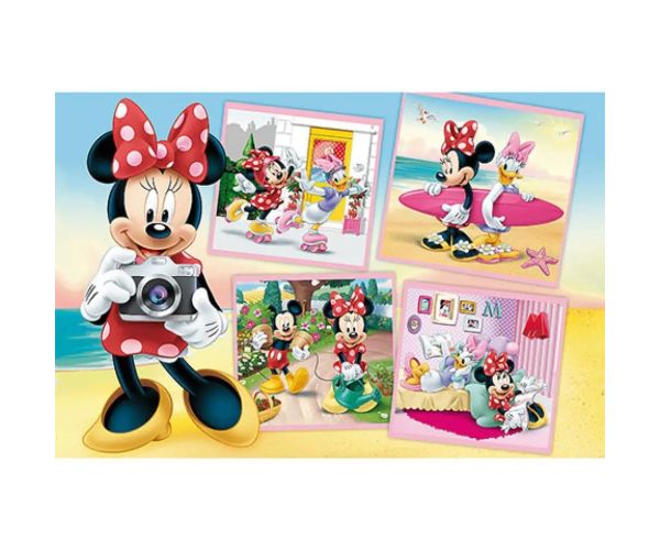 Minnie Mouse: Minnie simpatic puzzle 60 bucăți - Trefl