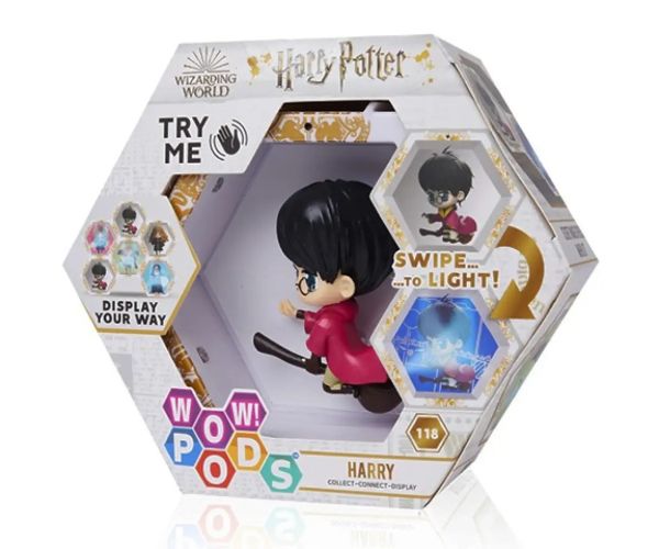 Harry Potter: WOW! POD Lumea vrăjitorilor - Figurina colectabilă Harry cu lumină magică