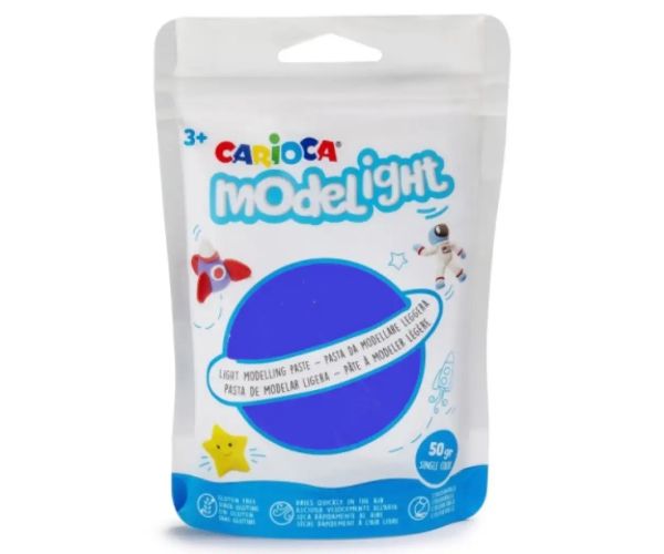 Modelight 50g plastilină albastră - Carioca
