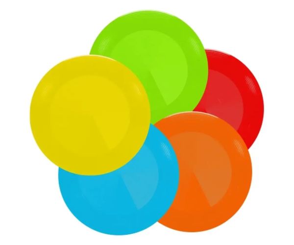 LENA: frisbee formă rotundă mai multe culori 22cm