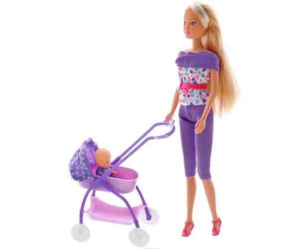 Steffi Love: Păpușă cu cărucior în 2 variante - Simba Toys