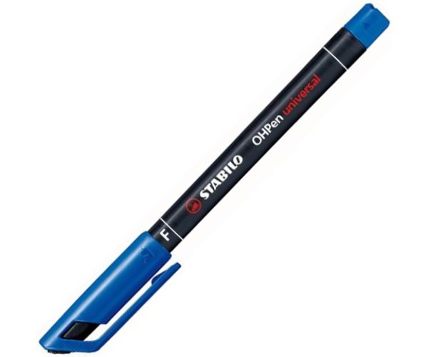 Stabilo OHPen universal F marker cu alcool culoarea albastră 0,7mm