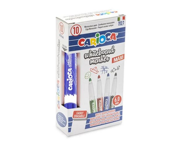 Maxi marker albastru cu vârf de 6mm 1 buc - Carioca
