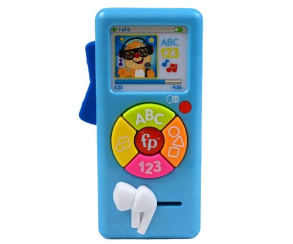 Fisher-Price: Cățel player muzical - Mattel (lb. engleză, maghiară, cehă, poloneză, slovacă)