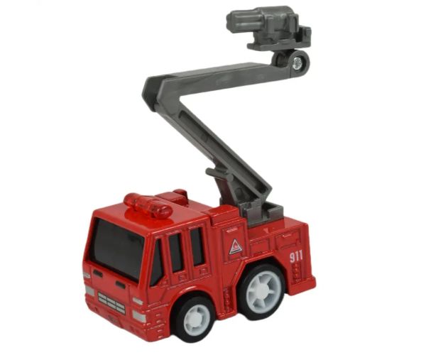 Alloy Car: Mașină de pompieri în diverse versiuni 5cm