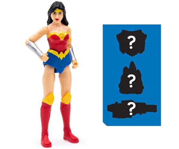 DC Comics: Wonder Woman 10cm figurină cu accesorii surpriză - Spin Master