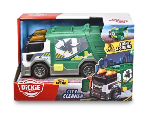 Camion gunoi de oraș cu sunete și lumini 15cm - Dickie Toys