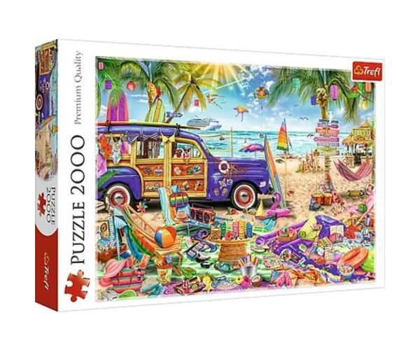 Relaxare tropical puzzle 2000 bucăți - Trefl