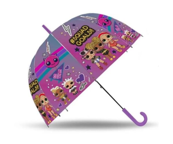 L.O.L. Surprise: umbrelă formă clopot culoarea mov