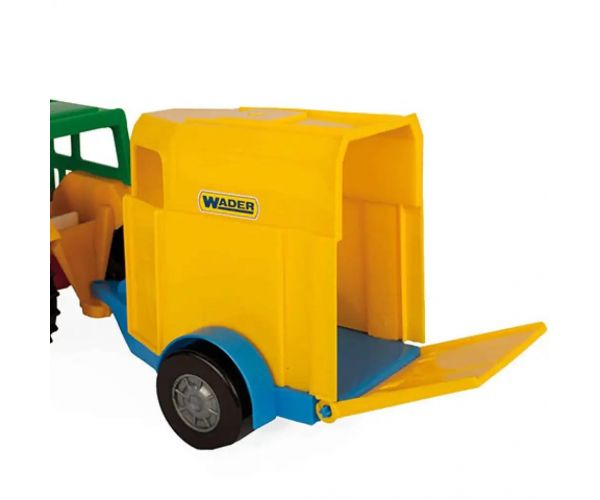 Tractor cu cal și remorcă 38cm - Wader