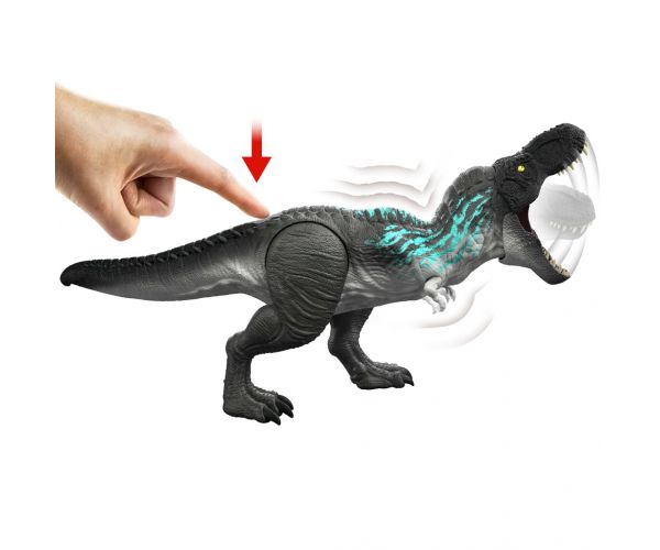 Jurassic World Colosal Atac T-rex - Mattel