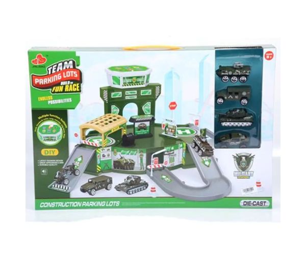 Parcare culoarea verde, vehicule militare și accesorii