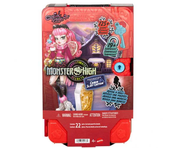 Monster High Prieteni Monstruoși Secrete - Adăpost Groaznic - Cupid Asteria - Mattel