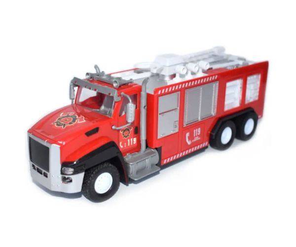 RC camion de pompieri cu telecomandă efecte de lumini