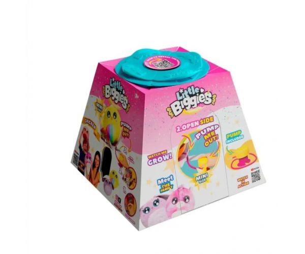 Little Biggies: Iepuraș de pluș mini gonflabil
