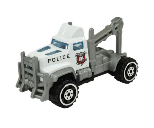 World of Trucks: Mașină de poliție 7 cm în diferite versiuni
