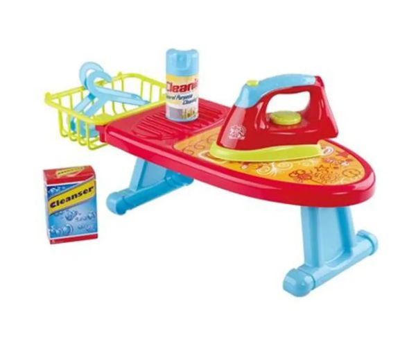 Playgo: set fier de călcat colorat cu accesorii