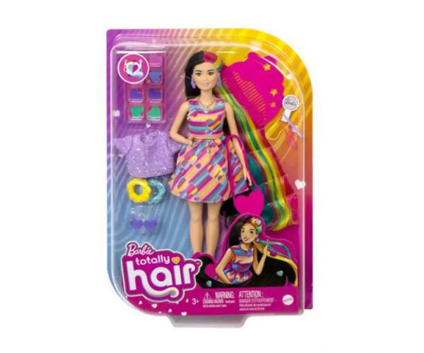 Barbie: Totally hair păpușă - Inimă - Mattel