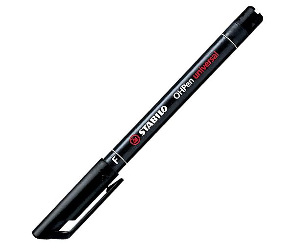 Stabilo OHPen universal F marker cu alcool culoarea neagră 0,7mm