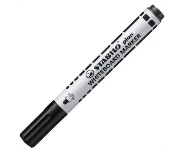 Stabilo: Plan WhiteBoard marker marker culoarea neagră