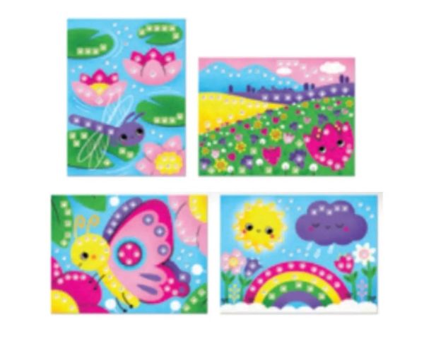Quercetti: Fanta Color Cards Natură set de joacă creativă