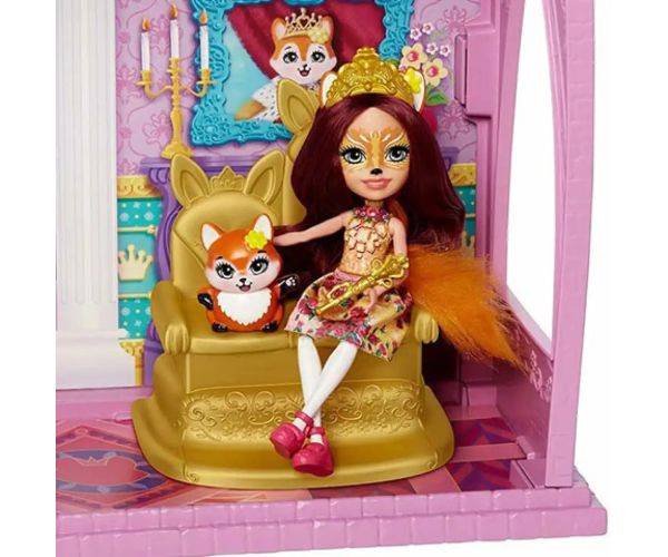 Enchantimals: Castel Royal cu păpușă Felicity Fox - Mattel