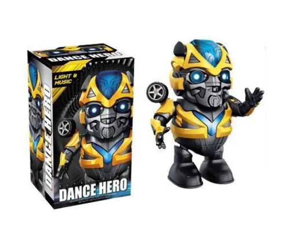 Robot Dance Hero electronic dansator cu sunete și lumini