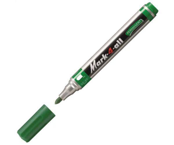 Stabilo: Mark-4-All marker cu alcool vârf rotund culoarea verde