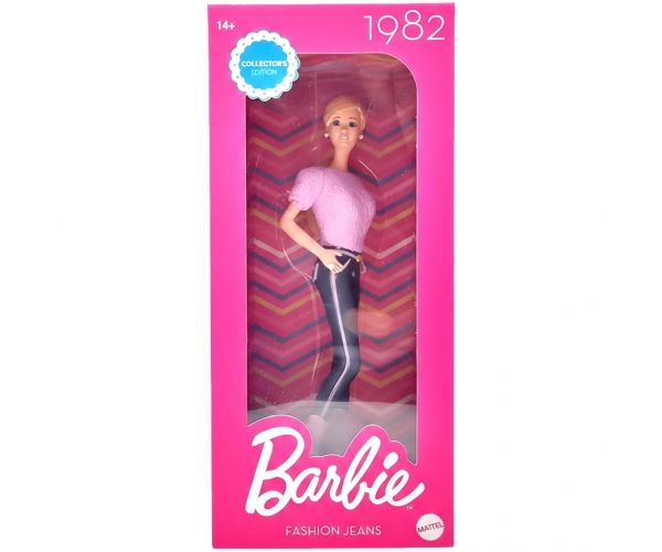 Barbie Fashion Jeans 1982 păpușă de colecție 15cm
