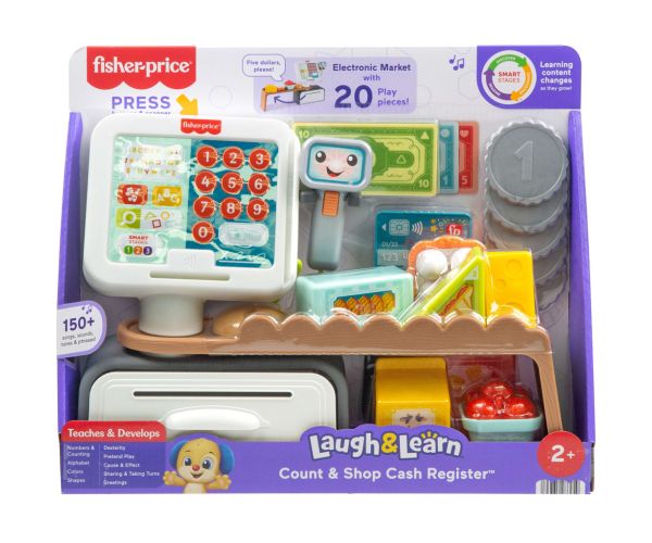 Fisher Price: Râde și dezvoltă-te casă de marcat - Mattel