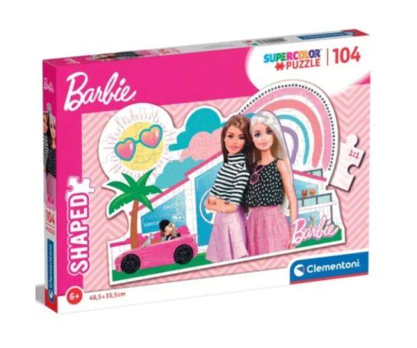 Casa de vacanță a lui Barbie Supercolor 104 bucăți puzzle - Clementoni