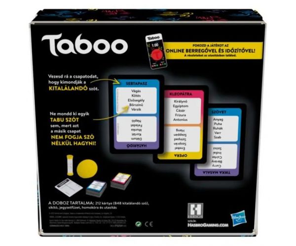 Tabu (Taboo) joc de societate pentru familie - Hasbro