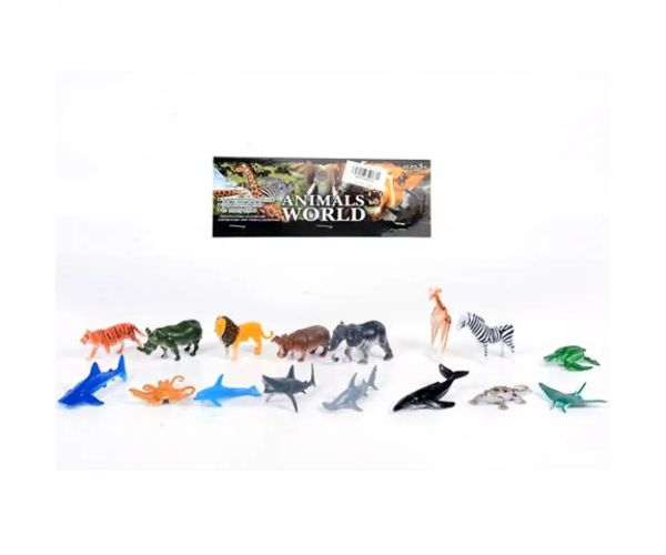 Figurine de animale set 16 bucăți