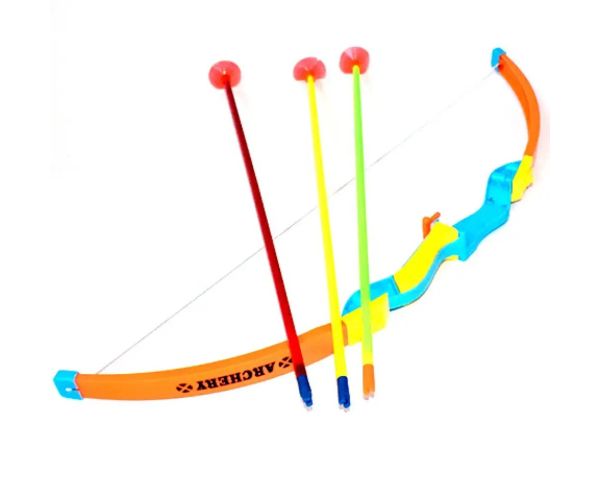 Set arc cu săgeți si ventuză 55cm