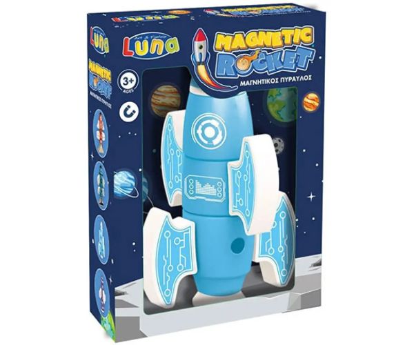 Rachetă magnetică culoarea albastră