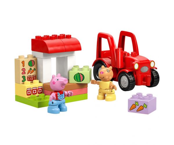 LEGO® DUPLO®: Tractor și piață (10468)