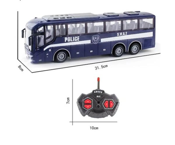 Police autobuz de poliție cu telecomandă