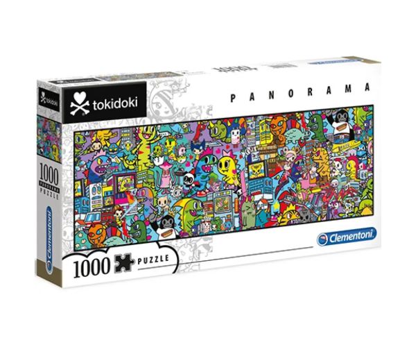 Tokidoki 1000 bucăți panoramă puzzle - Clementoni
