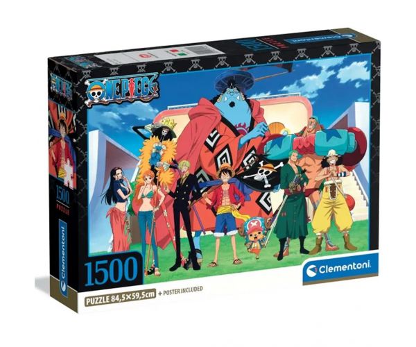 Puzzle compact de 1500 de piese One Piece HQC - Clementoni