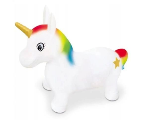 Unicorn jucărie săritoare