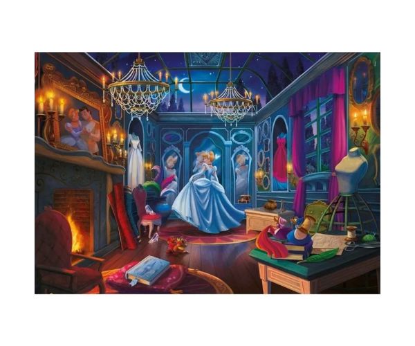 Disney Prințesele Ever After Cenușăreasa 500 de piese puzzle – Clementoni